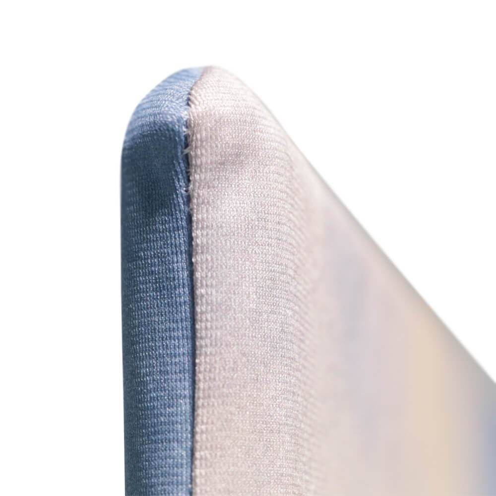 Stretch Fabric Economy Stand Detail Corner Close